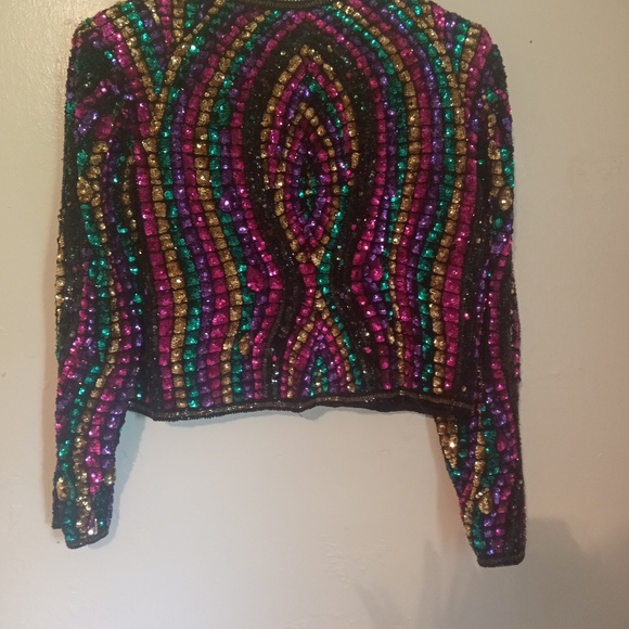 Unique Brilliante Sequin Jacket - Picture 4 of 4